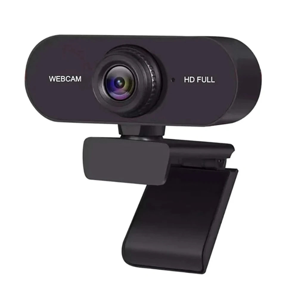 Webcam HD 2K 1080P 720P 480P pour ordinateur portable de bureau, Mini caméra Web USB avec Microphones, couverture pour YouTube Skype