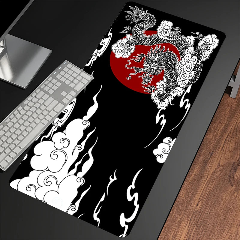 Tapis de bureau Dragon tapis de souris Gamer 40x90cm tapis de souris tapis de bureau grand tapis de souris tapis de souris pour ordinateur