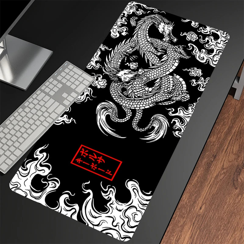 Tapis de bureau Dragon tapis de souris Gamer 40x90cm tapis de souris tapis de bureau grand tapis de souris tapis de souris pour ordinateur